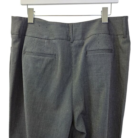 Chico's Wide Leg Pinstripe Trouser Pants Size Chico's 3/XL - Picture 5 of 5
